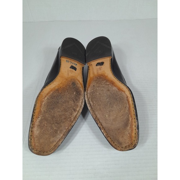 Allen Edmonds Pomona Black Calfskin leather tassle loafer Shoe 10 D USA MADE - Picture 9 of 15